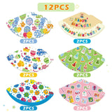 WERNNSAI 12 Pcs Birthday Party Hats - Happy Birthday Decorations Polka Dots Party