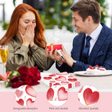 50 Pcs Valentine's Paper Napkins,Love Heart Dinner Napkins Decorative Paper Hand Towels for Wedding Birthday Valentine’s Party Supplies-6.5 x 6.5 Inch