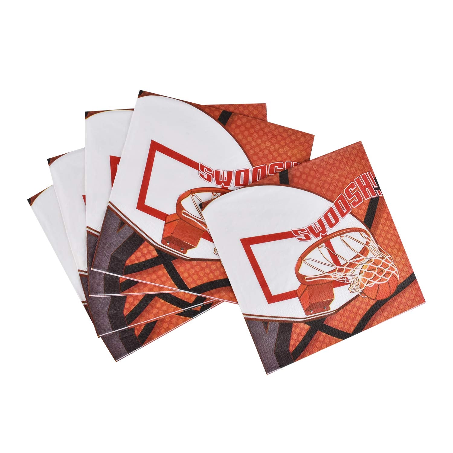 Gatherfun Basketball Party Supplies Paper Plates Napkins Cups Knives