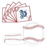 50Pcs Golf Plates and Napkins Party Supplies, 9 Inch Sports Birthday Decorations, Serves 25