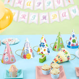 WERNNSAI 12 Pcs Birthday Party Hats - Happy Birthday Decorations Polka Dots Party