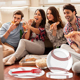 75Pcs Soccer Paper Plates and Napkins Party Supplies, 7 Inch Disposable Tableware Set with Forks, Sports Birthday Party Dinnerware, Serves 25 Guests
