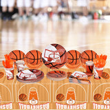 Gatherfun Basketball Party Supplies Paper Plates Napkins Cups Knives