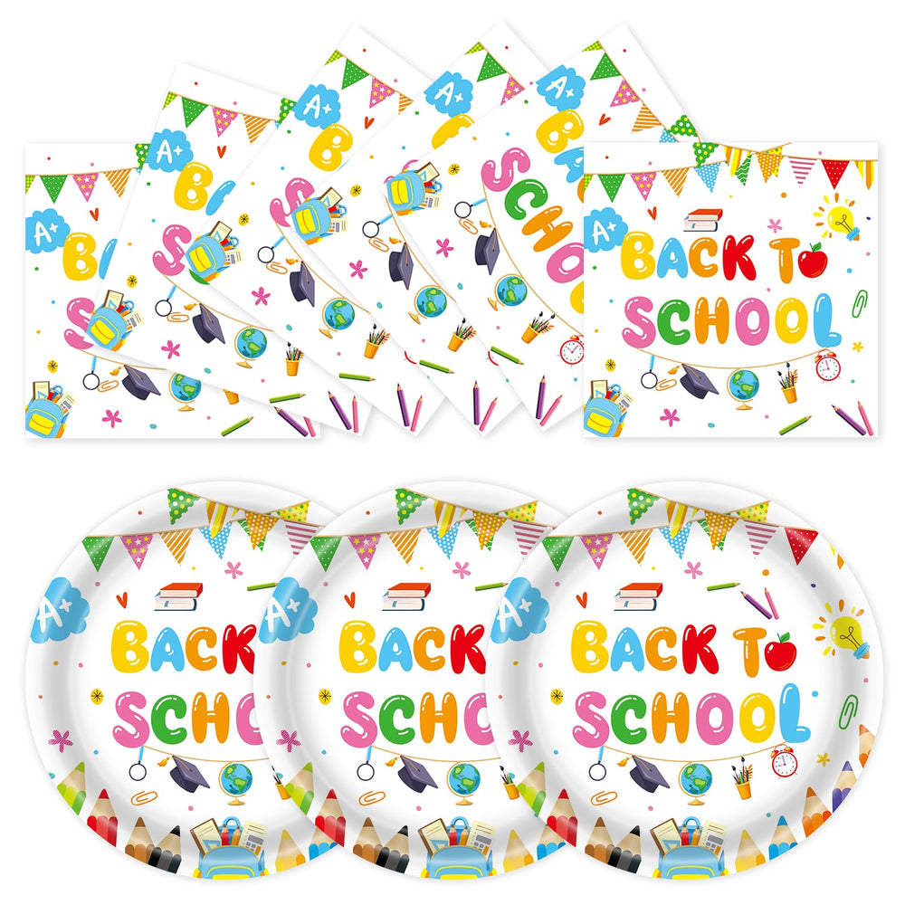 50Pcs Sunflower Paper Plates, 7 Inch Fall Dessert Plates for Picnic, Birthday and Thanksgiving
