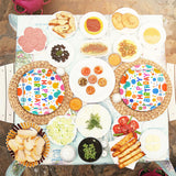 40PCS Happy Birthday Party Plates and Napkins,Includes Disposable Paper Plates and Napkins Birthday Dots Design Party Supplies for Adults and Kids Decorations (20 Guests )
