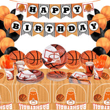 Gatherfun Basketball Party Supplies Paper Plates Napkins Cups Knives