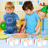 50 Pieces Happy Birthday Dots Paper Napkins,13 x 13 Inch Disposable Happy Birthday Party Luncheon Cocktail Napkins Theme Decorations Party Decoration