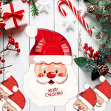 EVYIENEN 40 Pcs Santa Paper Plates and Napkins,Disposable Santa Claus Party Dinner Plates for Christmas Wedding Birthday Party Decorations,Serve 20